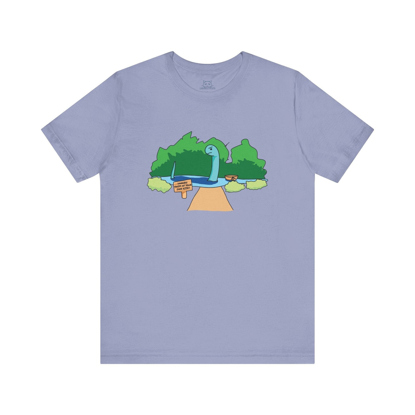 Loch Ness Lavender Unisex Jersey Short Sleeve Tee