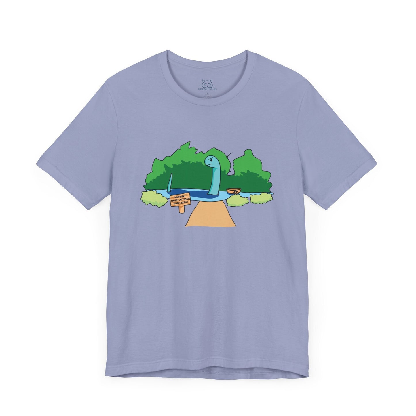 Loch Ness Lavender Unisex Jersey Short Sleeve Tee